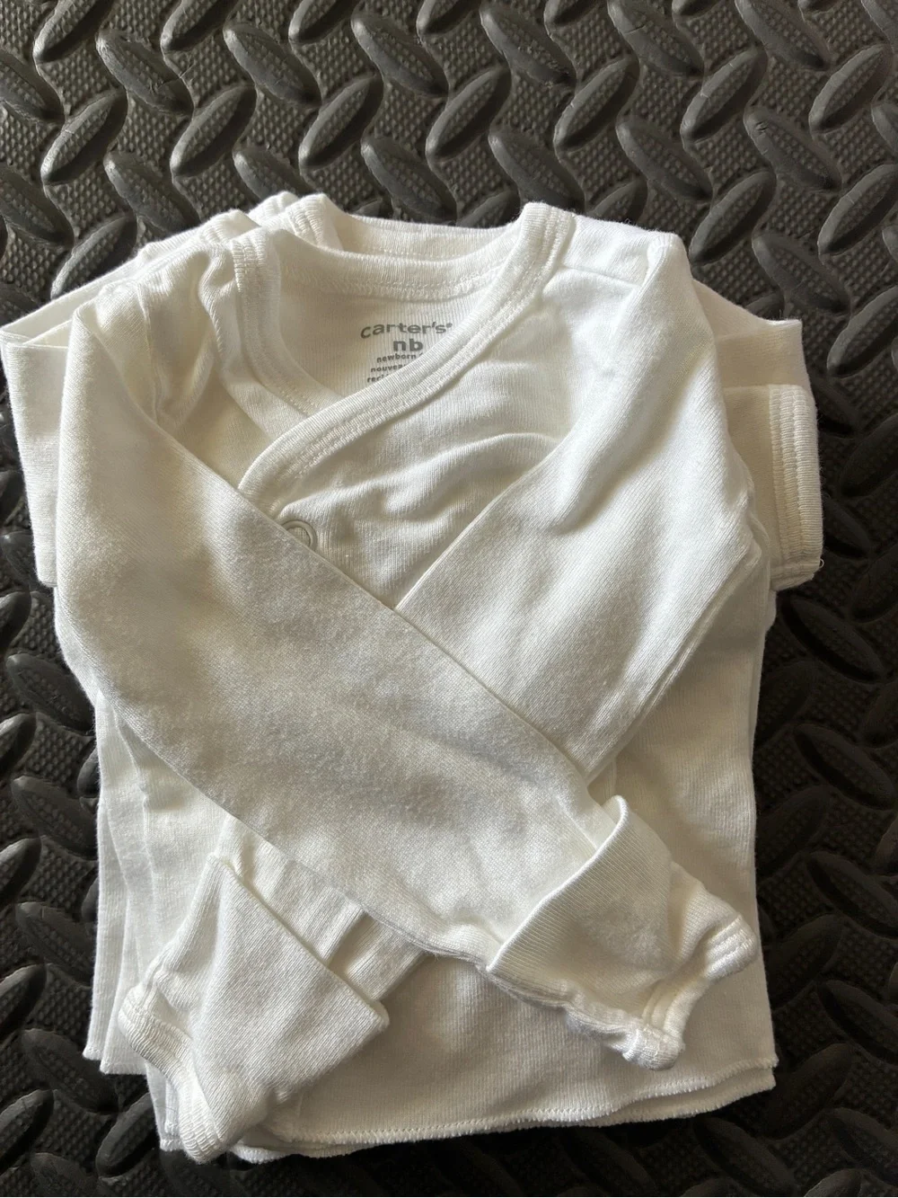 Carter's Baby 4-Pack Long-Sleeve Side-Snap Tees